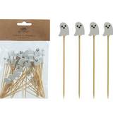 Bamboo Ghost Appetizer Sticks | 50 pk