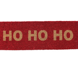 Coir Double Doormat Ho Ho Ho | 46 x 16"
