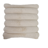 18" Square Cream Pillow