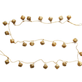 72" Glass Gold Ornament Garland