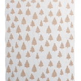 Metallic Embroidery Tree Throw | 50x60"