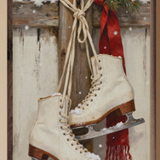 Ice Skates Hanging | 8x16