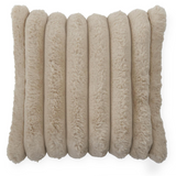 18" Tan Vegan Fur Pillow