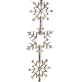 12.5" Triple Snowflake Wreath Holder