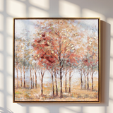 24" Framed Tree Canvas