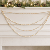 Chain And Bead Garland | 27 x 12"