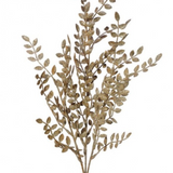 28" Gold Sparkling Glitter Ruscus Spray