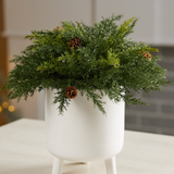 13" Arborvitae Half Orb