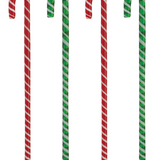 8" Candy Cane Stir Stick SET