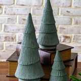 Short Green Holiday Ceramic Trees | 5, 8, 10.5"