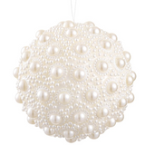 4" Pearl Ball Ornament