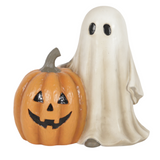 Ghost with Pumpkin | 6x4"
