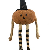 30" LED Pumpkin Man with Witch Shoes - TS