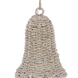 7.5" Rattan Bell Ornament