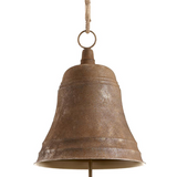 25" Rustic Metal Bell Ornament
