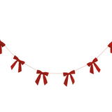 5' Velvet Bow Garland