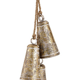 29" Metal Bell Doorknob Hanger