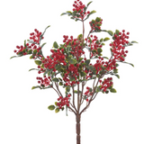 12.5" Plastic Berry Bush