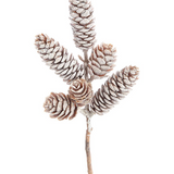 8" Plastic Pinecone Pick