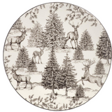 8" Ceramic Deer Plate