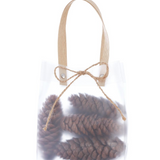5.5" Plastic Pine Cones