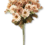 15" Beige Mum Bush