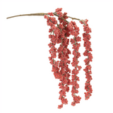35" Icy Hanging Berry Branch