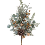 30" Pine And Eucalyptus Spray