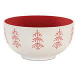 Red Tree Pattern Bowl | 6x3"