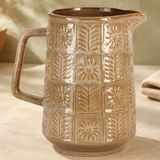 8.5" Pitcher Stoneware