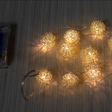 10 Count Fuzzy Ball Strand Lights