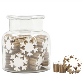 2" Mini Enamel Snowflake