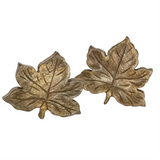 Wooden Maple Leaf Blocks | 6.5", 8.5"