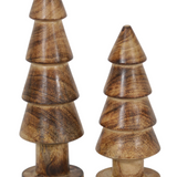 Antique Wood Trees | 6", 8"