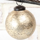 2.5" Gold Foil Glass Ball