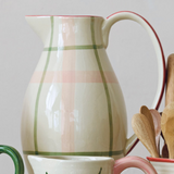 2.5 Qt Holiday Stripe Pitcher