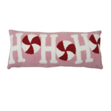 Ho Ho Ho Pink Pillow | 23 x 9"