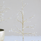 24" Gold Pearl & Jewel Tree