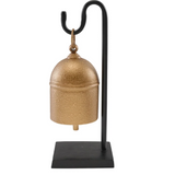 9" Metal Bell with Stand
