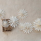 72" Snowflake Paper Garland
