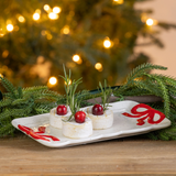 Red Bow Tray | 8x4"