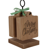 Merry Christmas Wooden Coaster Set | 4 x5"