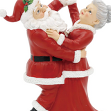 10.5" Music Dancing Mr. & Mrs. Clause