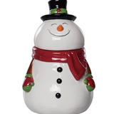 Snowman Cookie Jar | 6.5 x10"