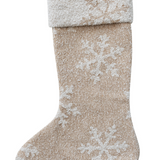 20" Jacquard Snowflake Stocking