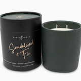 Earth & Ember 13 Oz Candle: Sandalwood & Fir