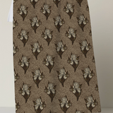 Sepia Iris Tea Towel