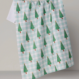 Jolly Plaid Tea Towel