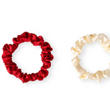 Crush Christmas Festive Satin Scrunchies | 6pk