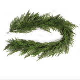 6' Fresh Touch Cedar Garland